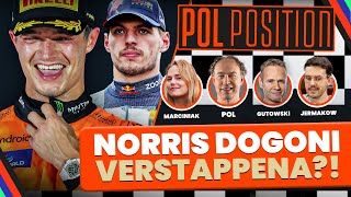 NORRIS DEKLASUJE RYWALI W GP SINGAPURU VERSTAPPEN I PIASTRI NA PODIUM POL POSITION [upl. by Hiasi]