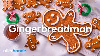 Gingerbreadman  Recept  Allerhande [upl. by Kluge773]