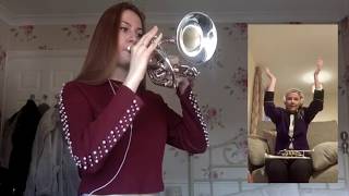 Brighouse amp Rastrick brass band recreates Floral Dance from players living rooms [upl. by Kolnick321]