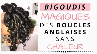 BIGOUDIS MAGIQUES DE CHEZ AMAZON  BOUCLES ANGLAISES SANS CHALEUR [upl. by Nerland349]