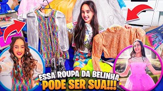 ORGANIZANDO MEU GUARDA ROUPAS ESSA ROUPA DA BELINHA PODE SER SUA [upl. by Bogart]