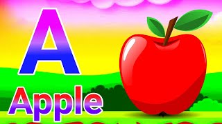 A for Apple B for Ball Abc phonics songs Alphabets Alphabet songs Abc songs English Alphabets [upl. by Anerat]