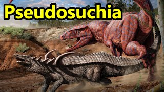 Pseudosuchia An Overview Of The Prehistoric Relatives Of Crocodilians [upl. by Constance]