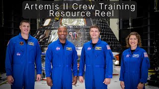 Artemis II Crew Training Resource Reel [upl. by Omrelliug]