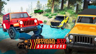 Offroad SUV 4x4 Racing Simulator  Hammer Jeep Mountain Driving 3D  Android gameplay [upl. by Eluk]