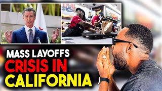 WAGE EXPLOSION Mass Layoffs Minimum Wage Boost In California [upl. by Godric]