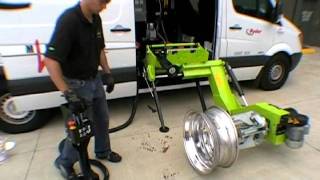 Mobile Tire Changer WS561C [upl. by Aliza]