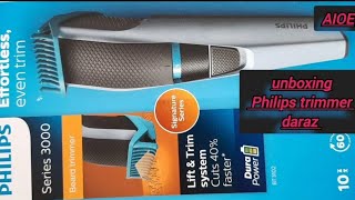 Philips BT310215 Cordless Beard Trimmer Unboxing [upl. by Presber]