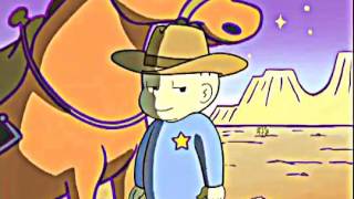 Cartoon Short Film  Harold And The Purple Crayon Cowboy Harold [upl. by Platas]