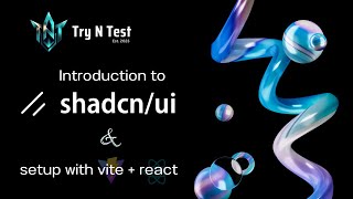 Shadcnui Introduction and Setup with React JS  The FrontEnd Frontier [upl. by Berni541]