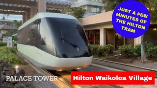 A few minutes of the Hilton Waikoloa Village tram in Kona Hawaii Big Island hawaii waikoloa [upl. by Mercie]