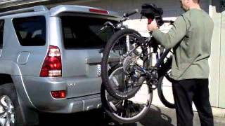 Advantage SportsRack glideAWAY2 Hitch Bike Rack Installation amp Features [upl. by Ferro]