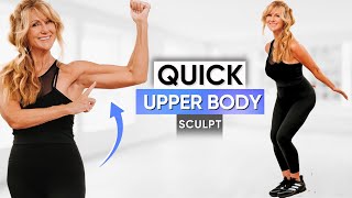 8Minute UPPER BODY Workout  Sculpt And Tone Over 50 [upl. by Anetsirk157]