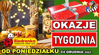 𝐁𝐈𝐄𝐃𝐑𝐎𝐍𝐊𝐀 🐞  Gazetka Promocyjna od Poniedziałku 04122023  Okazje Warte Kupienia [upl. by Aurea]