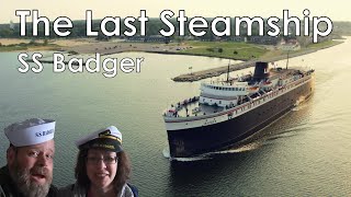 The Last Coal Fired Steamship in the US SS Badger 🚢 60 miles across Lake Michigan [upl. by Ikim]