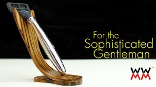 Make this classy razor stand by bending wood [upl. by Wilkie389]