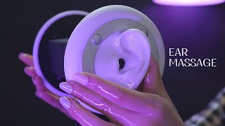 ASMR EAR MASSAGE for a comfortable night🌙 Cozy room ambience No Talking [upl. by Ennovahs]