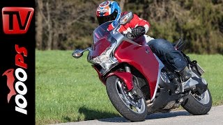 2015  Honda VFR1200F Test  DCT Doppelkupplungsgetriebe [upl. by Eldin36]