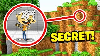 Minecraft  We Found The LOUD HOUSE SECRET BASE Ps3Xbox360PS4XboxOnePEMCPE [upl. by Ratcliff968]