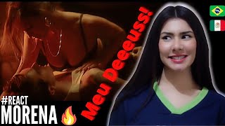 React Luan Santana  MORENA Clipe Oficial  GVanessa [upl. by Qirat]