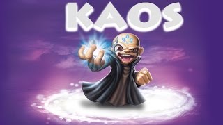 Skylanders Trap Team  Kaos Was Orignally The Magic Doom Raider [upl. by Aicilat]