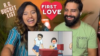 RG Bucket List  FIRST LOVE REACTION RG BUCKET LIST  Funkie Couple Vlogs [upl. by Suitangi]