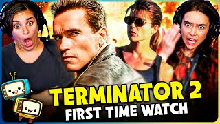 TERMINATOR 2 JUDGMENT DAY Movie Reaction  Arnold Schwarzenegger  Linda Hamilton  James Cameron [upl. by Sailesh545]