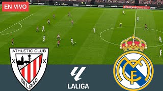 Athletic Bilbao vs Real Madrid La Liga 13 de agosto de 2023  Partido en vivo hoy [upl. by Retrop840]