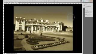 Adobe Photoshop CS6 Image restoration from Black and white to color [upl. by Ecnaret335]