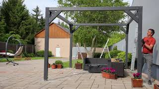 Pergola DIY  Timelapse [upl. by Zavala592]