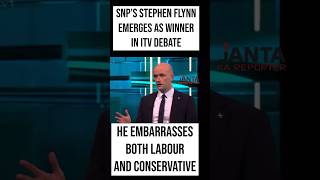 Conservative Labour politicians humiliated by SNP’s Stephen Flynn in ITV debate  Janta Ka Reporter [upl. by Niriam432]