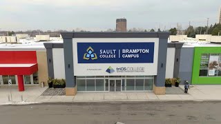 Sault college BRAMPTON CAMPUS full tour 2023 CANADA [upl. by Wulfe]