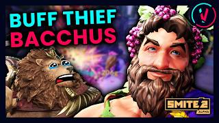 I Stole EVERYTHING as Bacchus in Ranked Conquest  SMITE 2 ALPHA [upl. by Secilu]