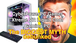 Cyberpowerpc gamer xtreme vr liquid cool gaming pc review  intel core i914900kf geforce rtx 4070 [upl. by Shanan]