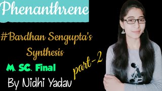 Phenanthrenepart2Bardhan Senguptas Synthesis Preparation of Phenanthrene [upl. by Onailime]