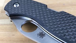 Spyderco Chaparral Carbon fiber [upl. by Tilly283]