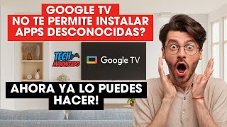 👉INSTALA CUALQUIER APP DESCONOCIDA EN TU GOOGLE TV  CHROMECAST 🖥️ [upl. by Oilalue]