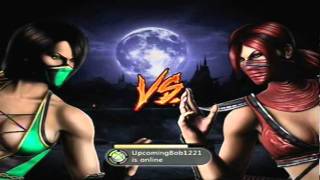 Mortal Kombat 9  Jade Arcade Ladder Expert No MatchesRounds Lost [upl. by Conant]