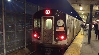 BMT Canarsie Line R143 amp R160 L Train Ends amp Begins  Canarsie Rockaway Parkway [upl. by Hayidah]