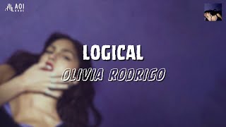 logical lyrics  Olivia Rodrigo [upl. by Noitsirhc]