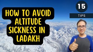 How To Prevent High Altitude Sickness in Ladakh 2024  AMS Treatment for Leh Ladakh Spiti Valley [upl. by Ecyoj162]