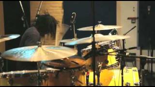 Thomas Pridgen  Drum Tracking  Oakland CA [upl. by Ididn]