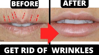 FACIAL EXERCISES FOR WRINKLES AROUND THE LIPS  UPPER LIP WRINKLES [upl. by Ytiak]