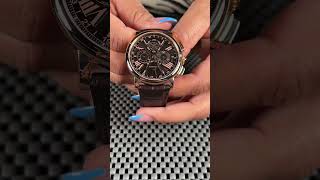 Cartier Rotonde Perpetual Calendar Chronograph Rose Gold Mens Watch W1556225 Review  SwissWatchExpo [upl. by Polash]