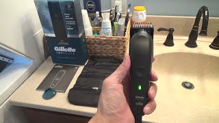 GILLETTE INTIMATE MENS TRIMMER SHAVER UNBOXING AND CUSTOMER REVIEW MENS STYLE GROOMING REVIEWS [upl. by Merceer]