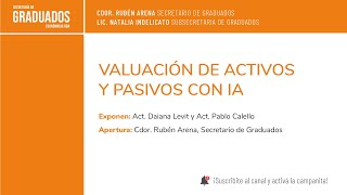 Valuación de activos y pasivos con IA  Económicas UBA [upl. by Inerney427]