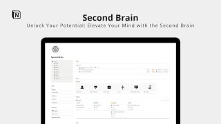 Creating an Ultimate Second Brain in Notion  Full StepbyStep Tutorial [upl. by Cos]