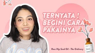 Review amp Cara Pakai TO 100 Organic ColdPressed Rose Hip Seed Oil  Face Oil untuk Kulit Berminyak [upl. by Nibla]