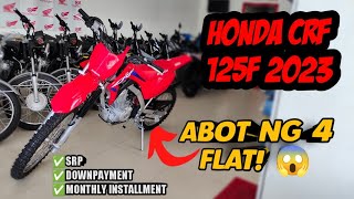 2023 CRF 125F Actual Unit Review Kayang Abutin ng 4 Flat 😱 [upl. by Anairb]