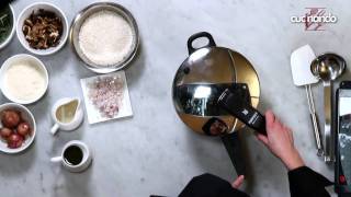 Cucinando  Risotto con Pentola a pressione WMF Perfect [upl. by Stanzel]